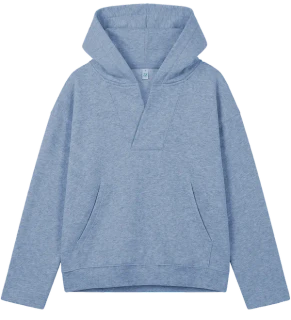 WOMEN´S V-NECK HOODIE