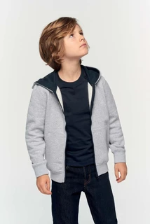 Kids’ full zip hooded sweatshirt