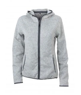 Ladies' Knitted Fleece Hoody