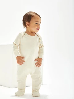 Baby Envelope Sleepsuit With Scratch Mitts