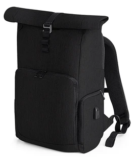 Q-Tech Charge Roll-Top Backpack