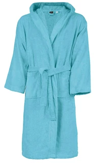 Velour Hooded Bathrobe K119