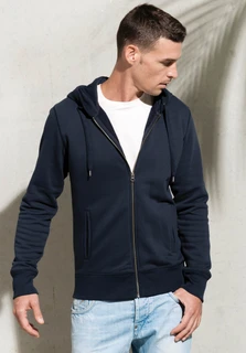 Organic Zipped Hoodie K484