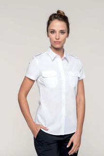 Ladies’ short sleeve pilot shirt