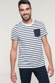 Striped Sailor T-Shirt with Pocket K378