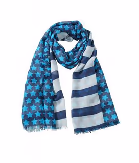 Scarf Stripes and Stars