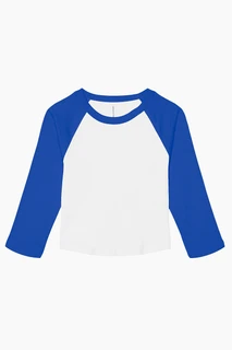 1200 Women's Micro Rib 3/4 Raglan Baby Tee