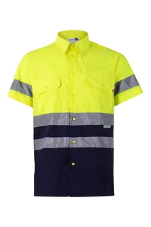 HV SS TWO-TONE SHIRT