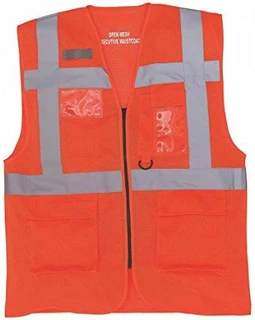 Hi-Vis Open Mesh Executive Waistcoat