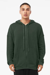3759 Unisex Spúonge Fleece DTM Full Zip Hoodie