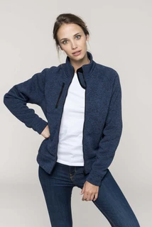 Ladies’ full zip heather jacket K9107