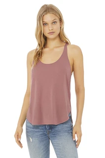 8802 Women's Flowy Side Slit Tank