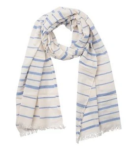 Striped Summer Scarf