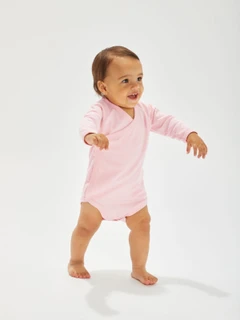 Baby Long Sleeve Kimono Bodysuit