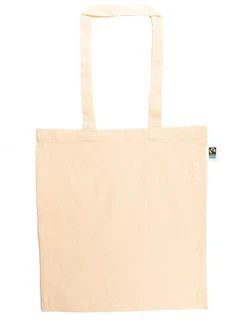 Cotton Bag, Fairtrade-Cotton, long handles