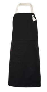 TWO-TONE BIB APRON