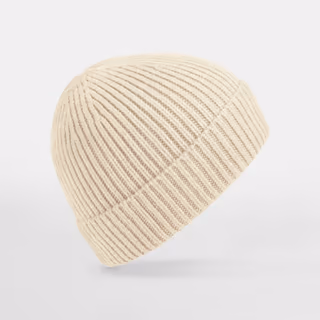 Engineered Knit Ribbed Beanie