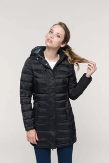 Ladies' Lightweight Hooded Padded Parka K6129