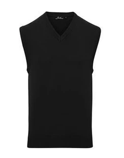 MEN'S V-NECK SLEEVELESS SWEATER