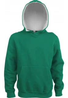 Kids' Contrast Hooded Sweatshirt  K453