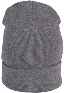 Silk beanie with turn-up KP533