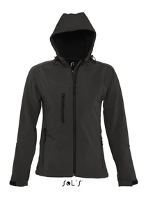 Women's hooded softshell 
